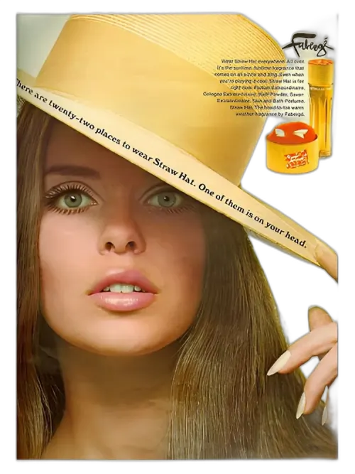 Faberge Straw Hat for women